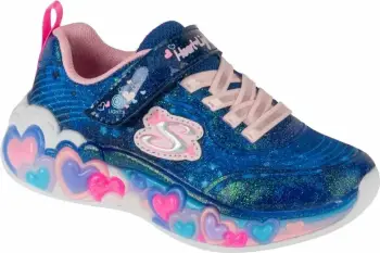 Këpucë fëmijë Skechers, navy blue