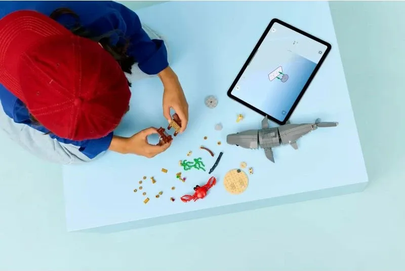 Set konstruktues LEGO Creator 3in1 Fierce Shark 31381, 379 pjesë, temë nënujore, shumëngjyrësh - 11