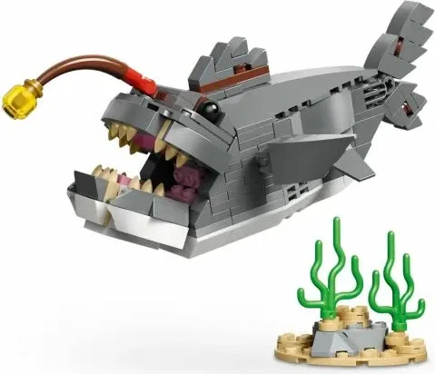 Set konstruktues LEGO Creator 3in1 Fierce Shark 31381, 379 pjesë, temë nënujore, shumëngjyrësh - 4