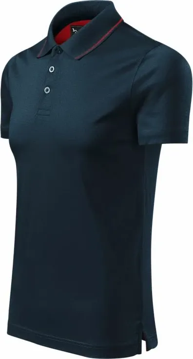 Polo maicë Malfini për meshkuj, blu marin - 1
