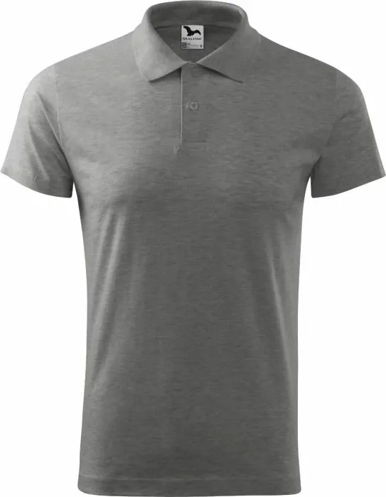 Fanellë polo për meshkuj Adler, ngjyrë gri - 4