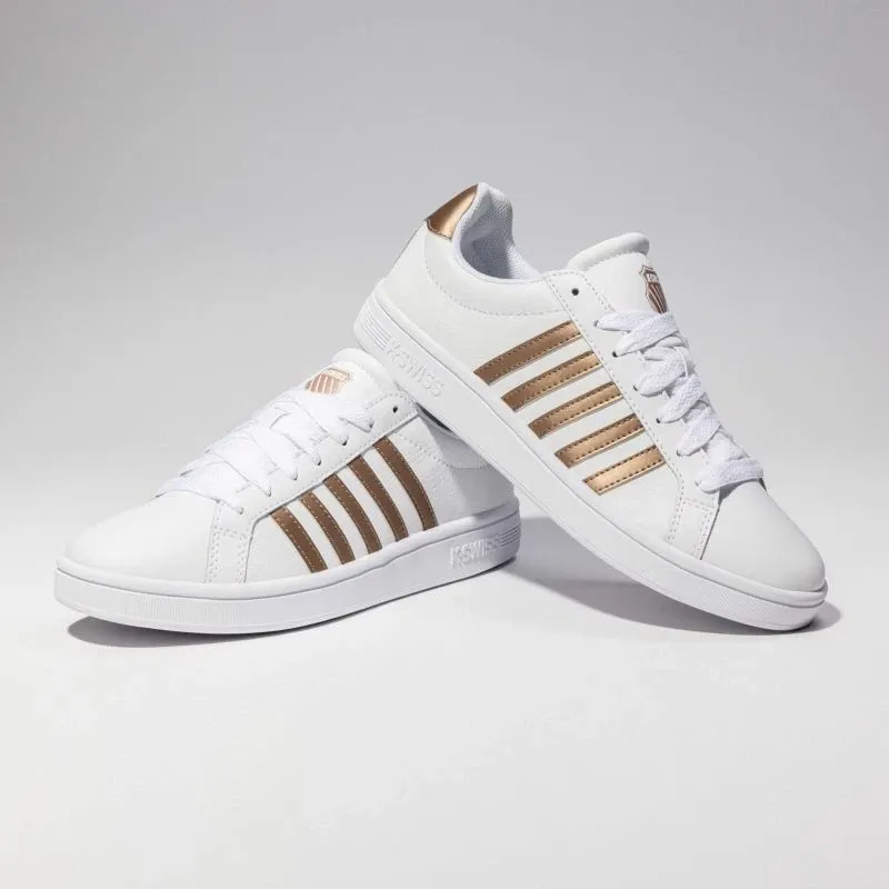 Këpucë femra K-Swiss, të bardha - 2