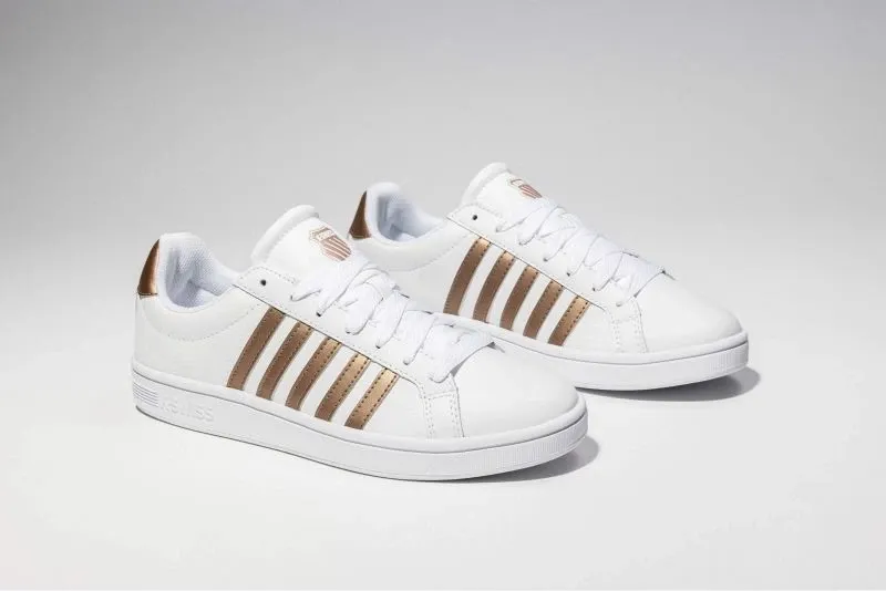 Këpucë femra K-Swiss, të bardha - 11
