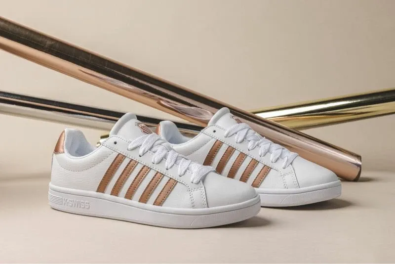 Këpucë femra K-Swiss, të bardha - 5