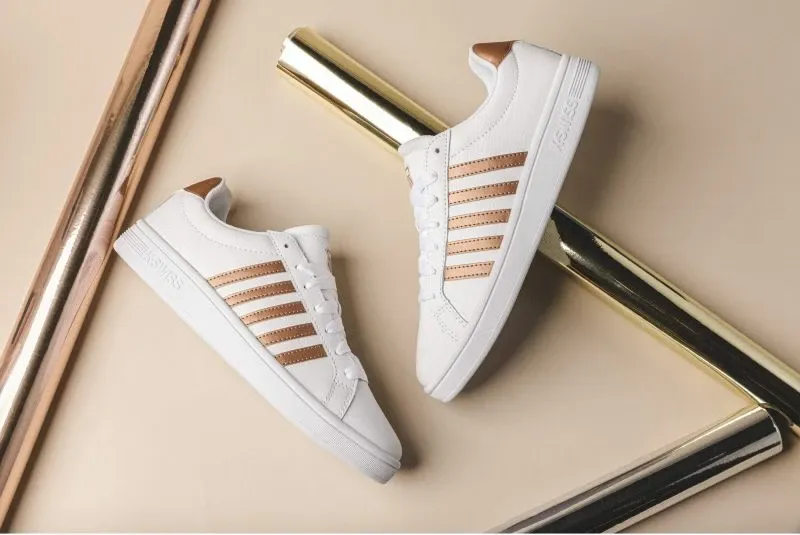 Këpucë femra K-Swiss, të bardha - 7