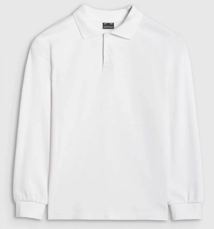 Maicë me gjatësi të gjatë për djem 4F, e bardhë - 1