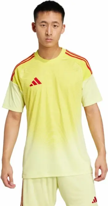 Fanellë portieri adidas për meshkuj, e verdhë