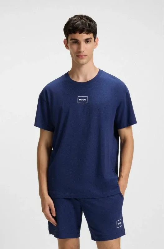 Maicë nate për meshkuj Hugo Loungewear Laze AZZURRO - 5
