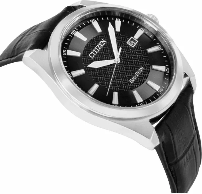 Orë dore meshkuj CITIZEN Eco-Drive BM7108-14E, e zezë, set me kuti - 3