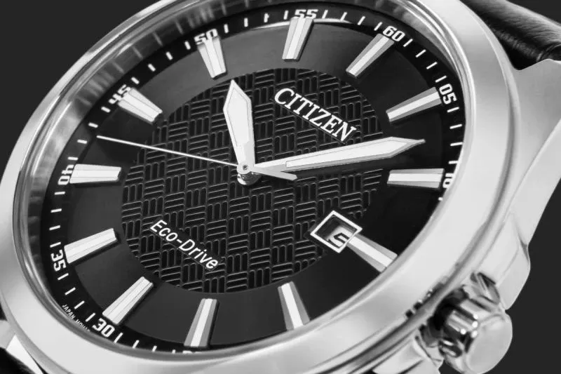 Orë dore meshkuj CITIZEN Eco-Drive BM7108-14E, e zezë, set me kuti - 4