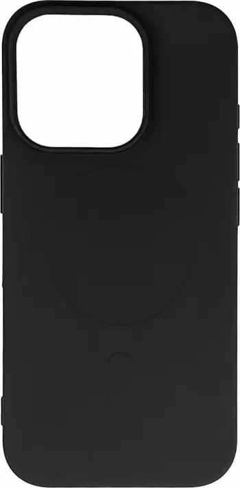 Mbështjellës Hurtel për iPhone 17 Pro, Liquid Silicone, MagSafe, i zi