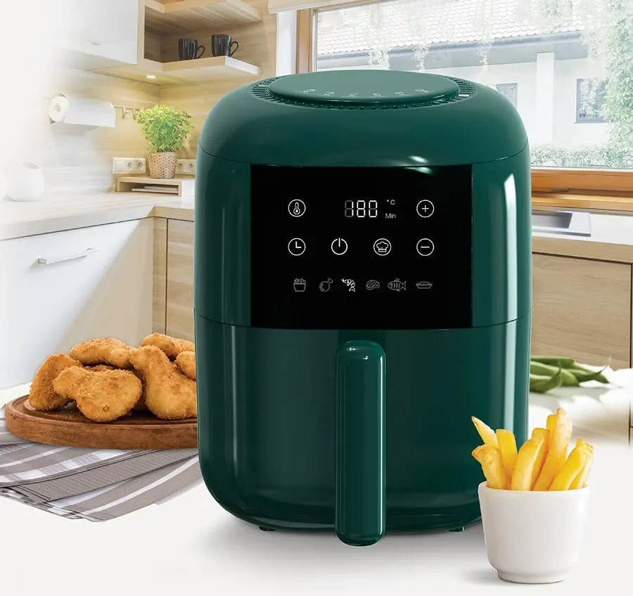 Fritezë me ajër Maestro MR-755, 3L, 1200 W, e gjelbër - 2