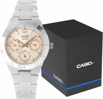 Orë dore për femra Casio, argjendtë