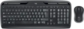 Set tastierë dhe maus Logitech MK330, të zeza