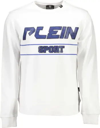 Duks për meshkuj Plein Sport, të bardhë