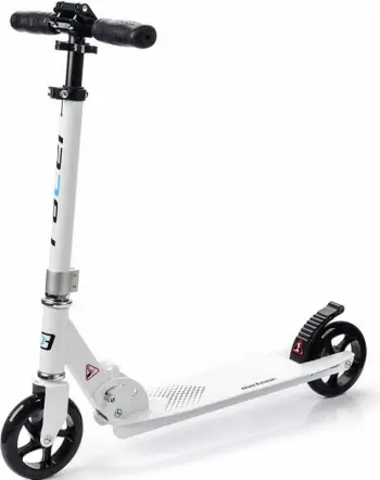 Scooter Meteor Racer 22766 për të gjithë, i bardhë dhe i zi