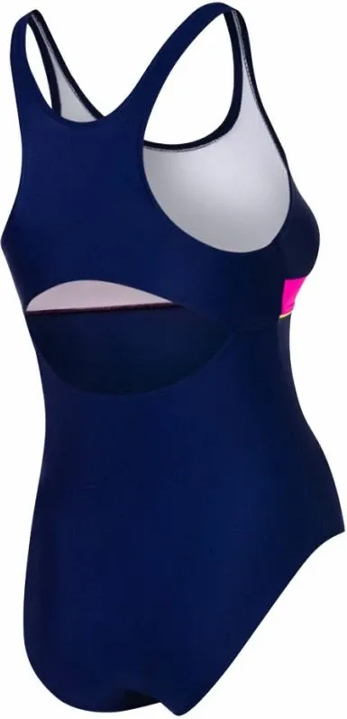 Bikine për vajza Aqua-Speed Emily, blu deti dhe rozë - 2