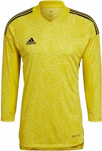 Fanellë portieri adidas Condivo 22 me mëngë të gjata për meshkuj, e verdhë