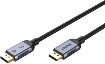 Kabllo DisplayPort UNITEK C1628GY01-3M, 3 m, E zezë