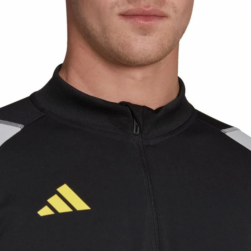 Duks adidas për meshkuj, ngjyrë gri dhe e zezë - 4