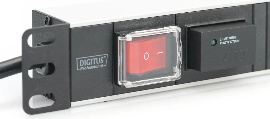 Steker listë Digitus 7 dalje, alumini, 2m, silver - 4