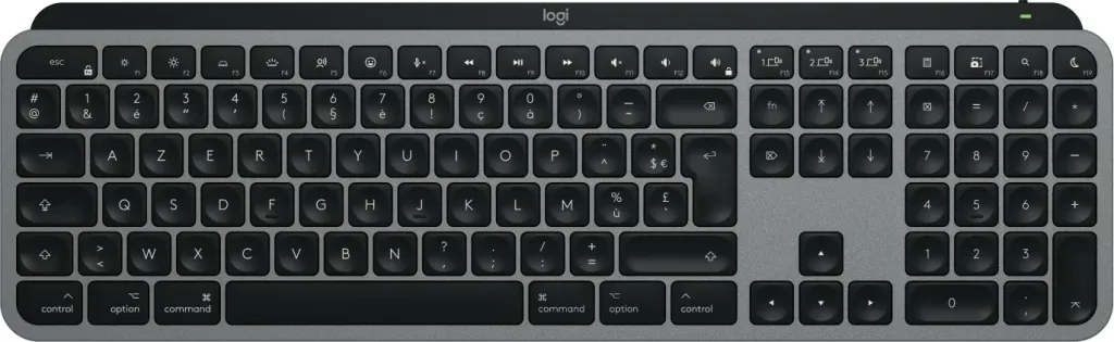 Tastierë Logitech MX Keys S for Mac, wireless, space gray - 1