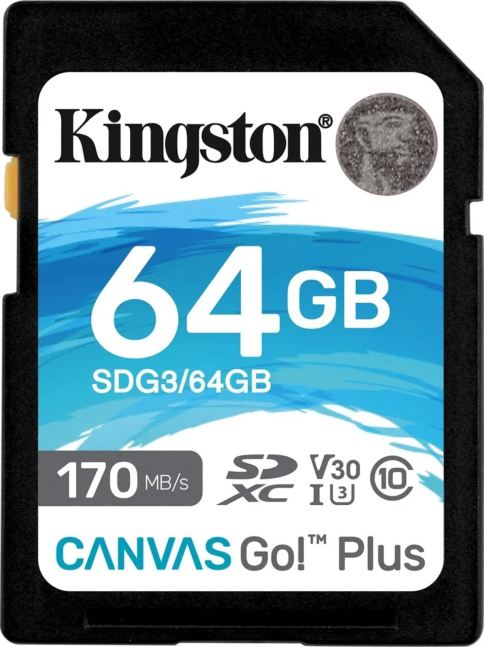 Kartë memorie Kingston SDXC Canvas Go Plus, 64GB - 1