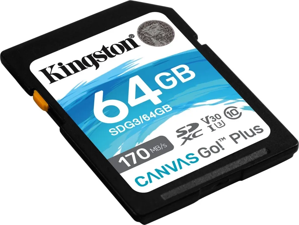 Kartë memorie Kingston SDXC Canvas Go Plus, 64GB - 2