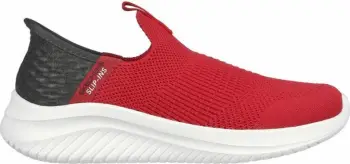 Atlete për meshkuj Skechers, të kuqe dhe të bardha