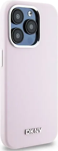 Mbështjellës DKNY Liquid Silicone MagSafe për iPhone 14 Pro, rozë - 4
