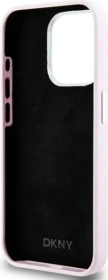 Mbështjellës DKNY Liquid Silicone MagSafe për iPhone 14 Pro, rozë - 7