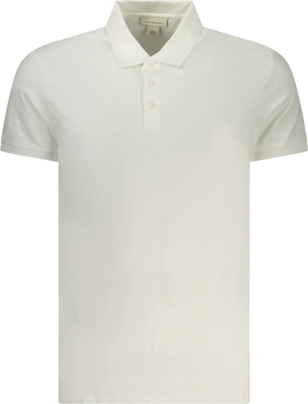 Polo shirt për meshkuj Calvin Klein, të bardhë - 1