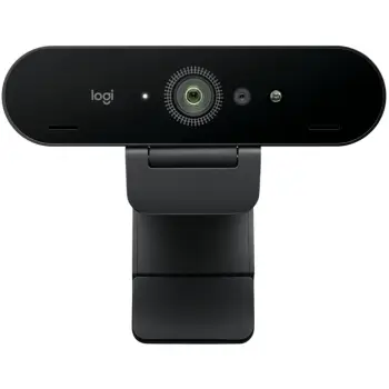 Webcam Logitech Brio Ultra HD Pro Business, mbrojtje privatësie, e zezë