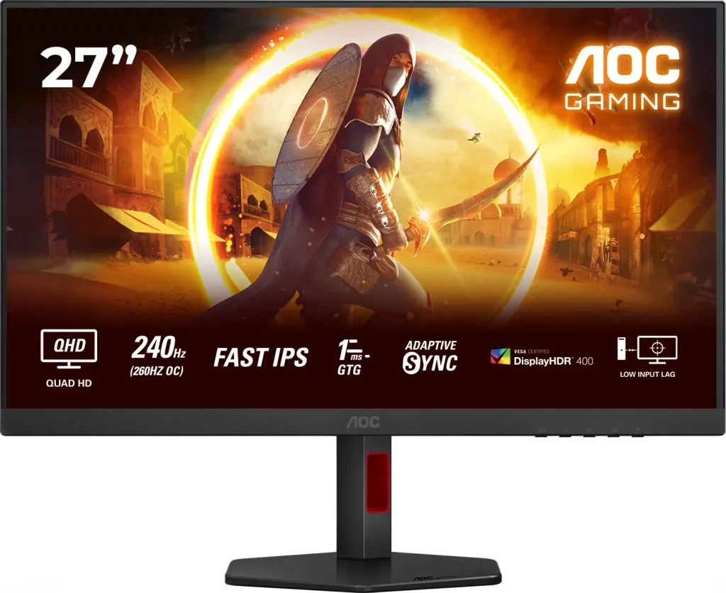 Monitor gaming AOC Q27G4ZR, 27", Quad HD, IPS, i zi - 1