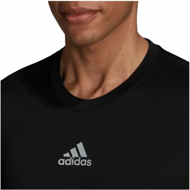 Maicë adidas TechFit Warm për meshkuj, e zezë - 5