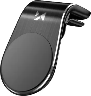 Mbajtës magnetik për celular Wozinsky WCH-02 për grilë ventilimi, i zi