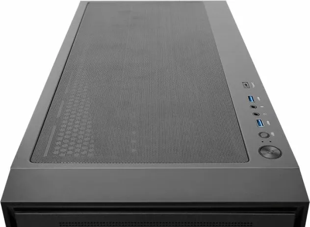 Kasë CHIEFTEC HUNTER 3 GS-03B-OP ATX/E-ATX USB-C RGB me xham të temperuar, e zezë - 6