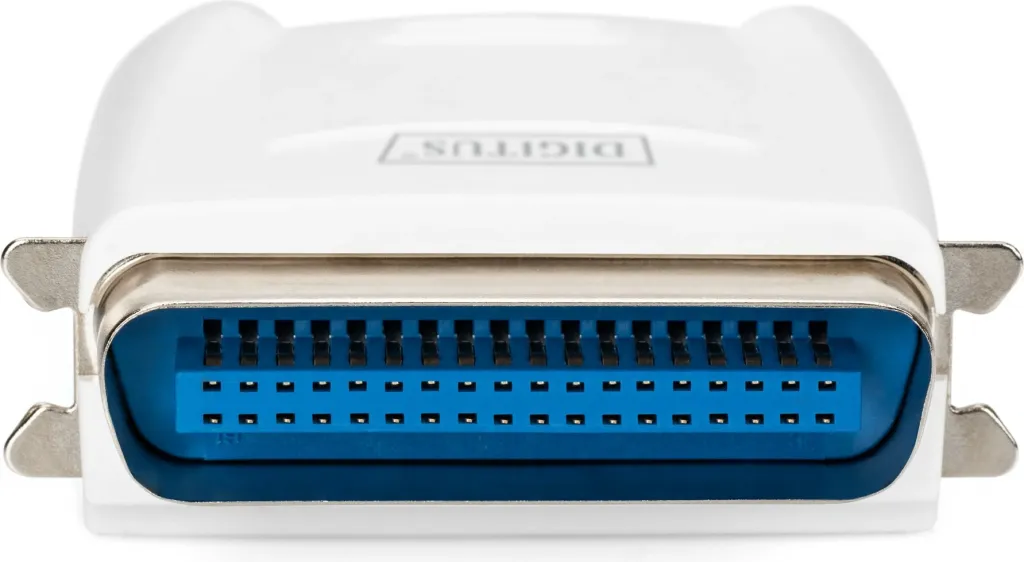 Print server Digitus DN-13001-1, Fast Ethernet, port paralel, i bardhë - 3
