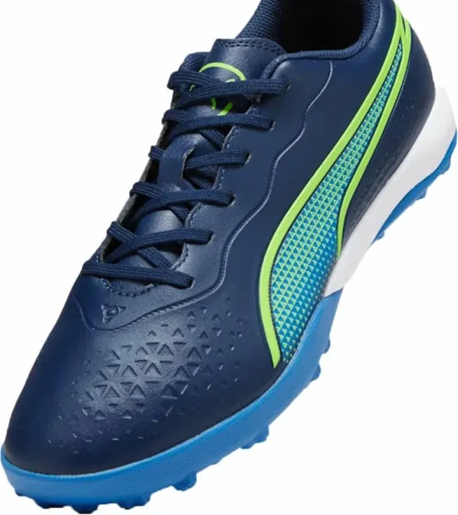 Atlete futbolli për meshkuj Puma King, blu marin - 4