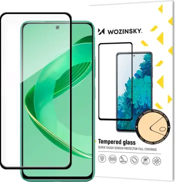 Xham mbrojtës Wozinsky Full Glue për Huawei Nova 11 SE, 9H, me kornizë të zezë