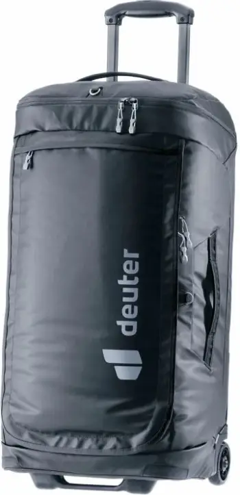 Çantë udhëtimi Deuter Duffel Pro Movo 60, e zezë