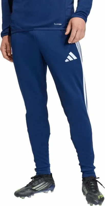 Pantallona sportive për meshkuj adidas, kaltër e errët - 1