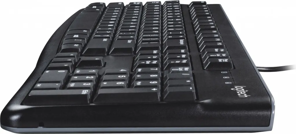 Tastierë Logitech K120, full-size, me kabllo, USB, AZERTY, e zezë - 2