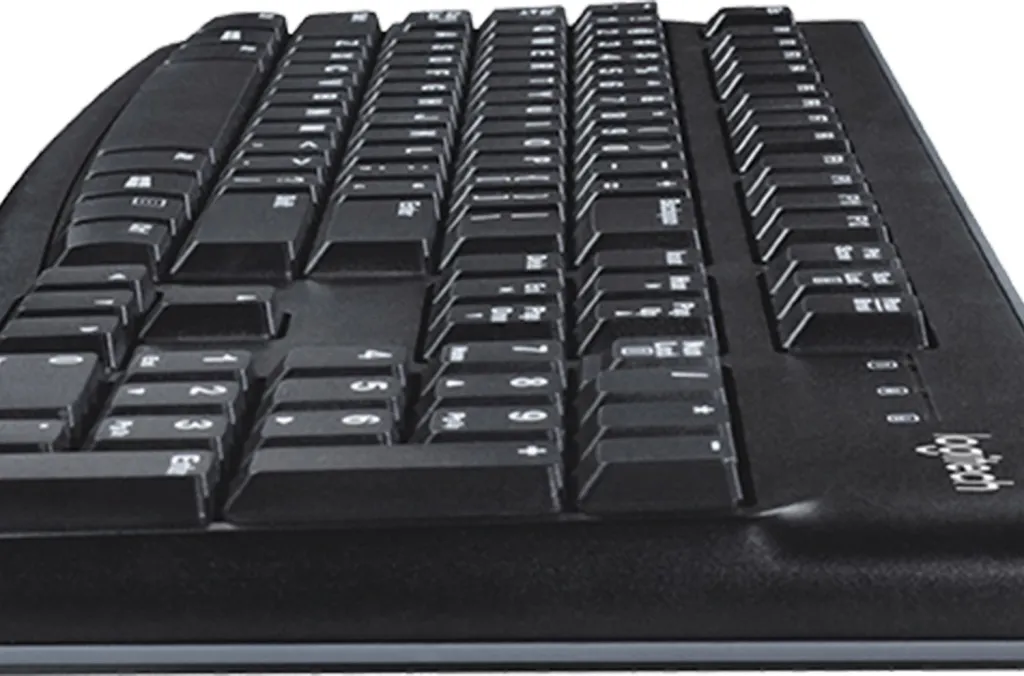 Tastierë Logitech K120, full-size, me kabllo, USB, AZERTY, e zezë - 19