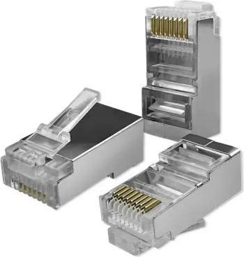 Lidhës RJ45 Qoltec 54556, CAT6, FTP, 100 copë, me kontakte të arta