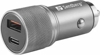 Karikues makine Sandberg Car Charger 1xQC3.0 1xUSB C, 48W, i zi