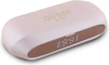 Kufje TWS Guess Elongated Metalic Printed Logo me docking station, Rozë