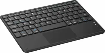 Tastierë Bluetooth wireless OSCAL S1 Ultra-Slim, 78 taste, me touchpad, layout ANG, e zezë