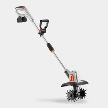 frezë kopshti pa kabllo VONHAUS G-Series 20V (MPN 3519011), bateri 4Ah, gjerësi pune 20cm, thellësi 16cm, gri/portokalli/zezë