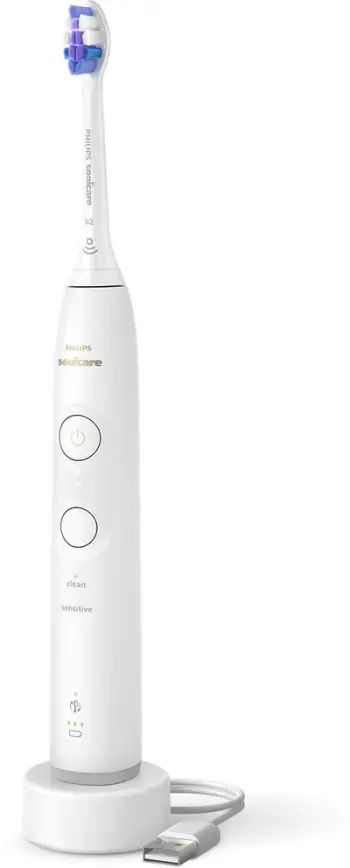 Furçë dhëmbësh sonike, Philips, Sonicare 6100 HX7400/01, e bardhë